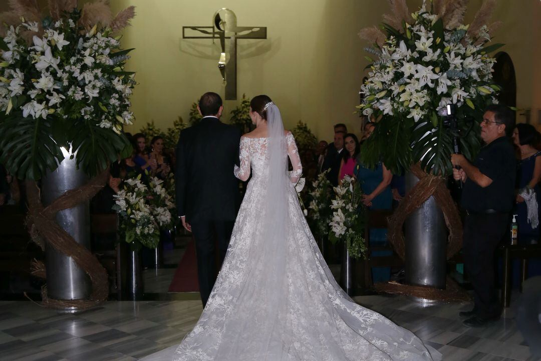 La boda de Estefanía Abraham Domene y Alejandro Wabi