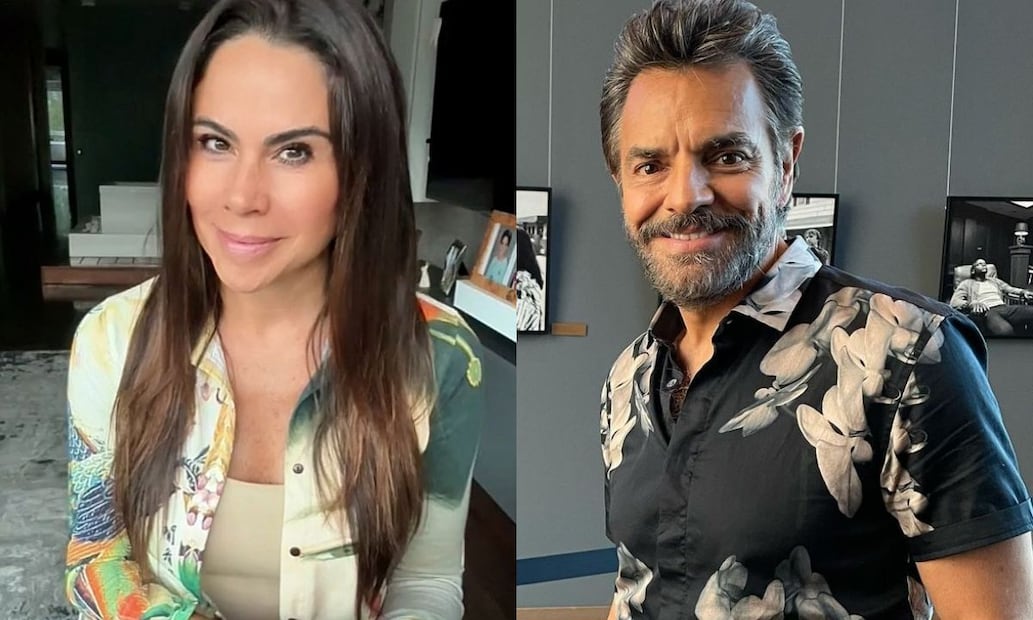 Paola Rojas y Eugenio Derbez / Fotos: Instagram