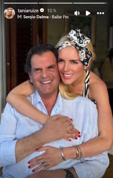 La modelo Tania Ruiz comparte su primera foto con el empresario Alejandro Baillères / Foto: Instagram