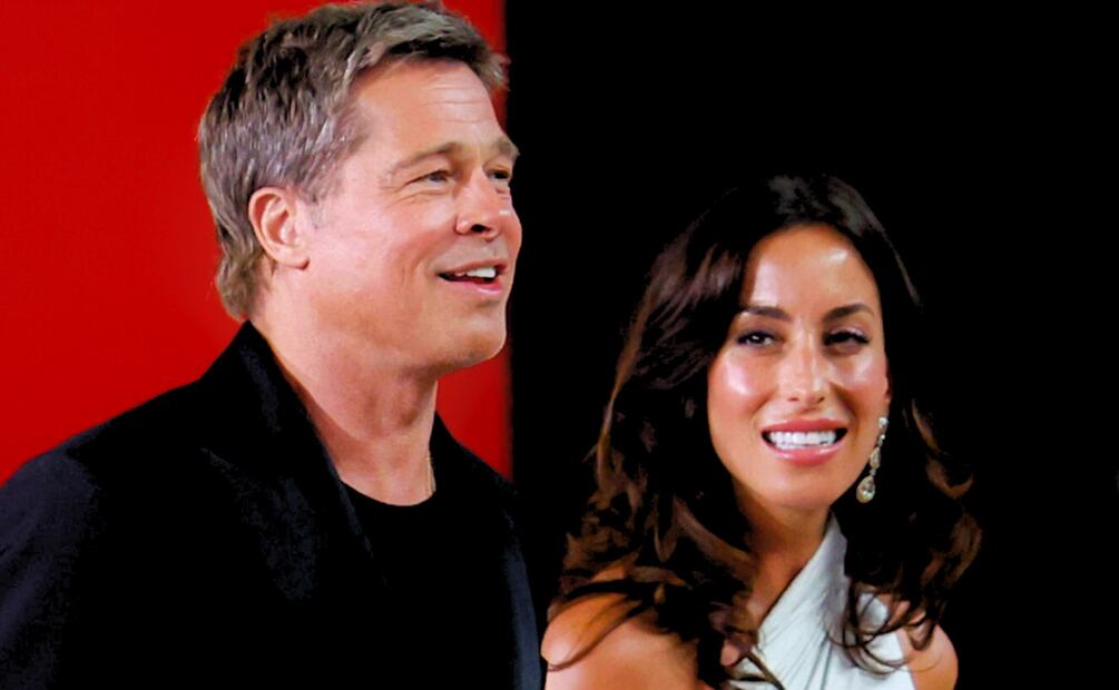 Brad Pitt with Ines de Ramon / Photo: EFE