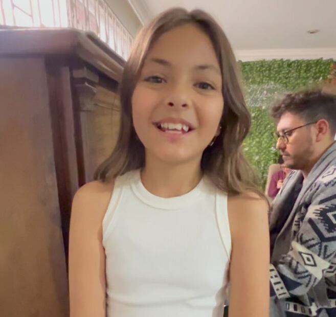 Rafaela Castro envió un video de felicitación a Verónica Castro / Foto: Instagram